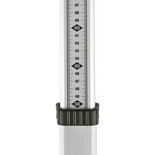 Рельс измерительный телескопический Bosch Professional GR 500 алюминиевый для оптических нивелиров 125-500см 5 секций 1.716кг