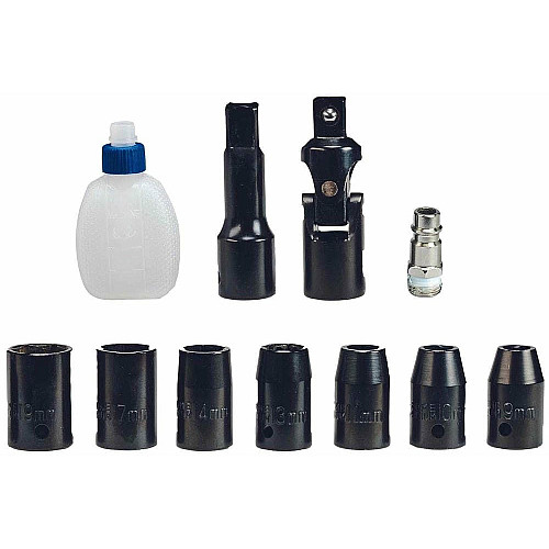 Викрутка пневматична Einhell TC-PR 68, 6.3бар, 68Нм, 114л/хв, кейс, 1.23кг