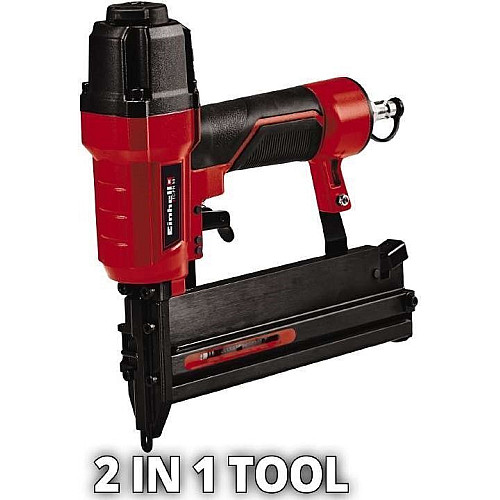 Степлер пневматичний Einhell TC-PN 50, скоби 13мм, цвяхи 40мм, 3.93кг