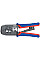 Обжимний інструмент KNIPEX, багатофункціональний, RJ 11/12, RJ 45, 190мм, 0.340кг