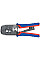 Обжимний інструмент KNIPEX, багатофункціональний, RJ 11/12, RJ 45, 190мм, 0.340кг