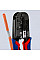 Обжимний інструмент KNIPEX, багатофункціональний, RJ 11/12, RJ 45, 190мм, 0.340кг