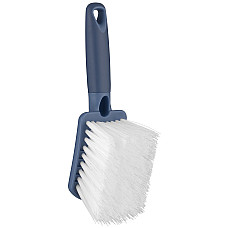 Щітка для миття ARDESTO Solid 22х6.8см з ручкою, пластик, блакитний