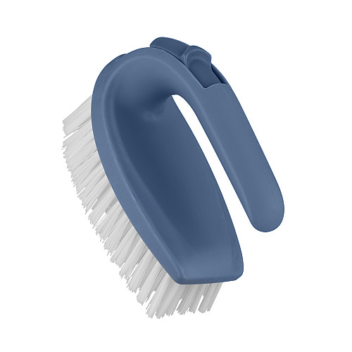 Щітка для миття 2 в 1 ARDESTO Solid 13х7см, пластик, блакитний