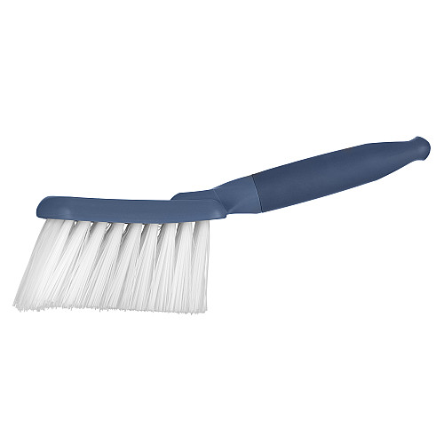 Щітка для миття ARDESTO Solid 22х6.8см з ручкою, пластик, блакитний
