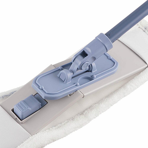 Швабра ARDESTO Solid 41см з телеск. ручкою 75/130см та змінною насадкою, синій