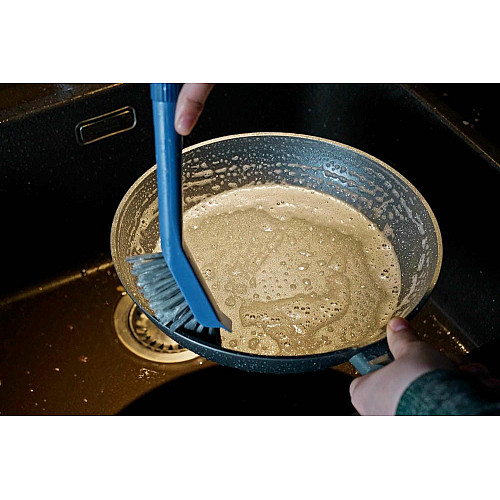 Щітка для миття ARDESTO Profe 31.3х2.2х6.5см, пластик, блакитний