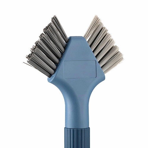 Щітка для миття 2 в 1 ARDESTO Profe 21х8.5х2.2см, пластик, блакитний
