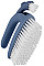 Щітка для миття 2 в 1 ARDESTO Solid 13х7см, пластик, блакитний