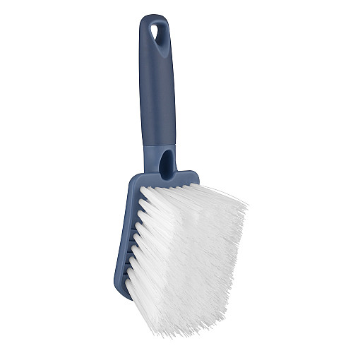 Щітка для миття ARDESTO Solid 22х6.8см з ручкою, пластик, блакитний