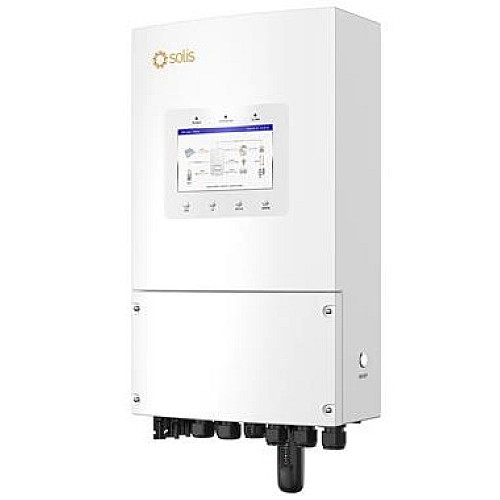 Гібридний інвертор однофазний Solis S6 6кВт, 2xMPPT, DC, для LV Batteries