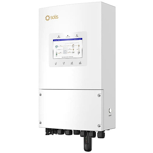 Гибридный инвертор однофазный Solis S6 5кВт, 2xMPPT, DC, для LV Batteries