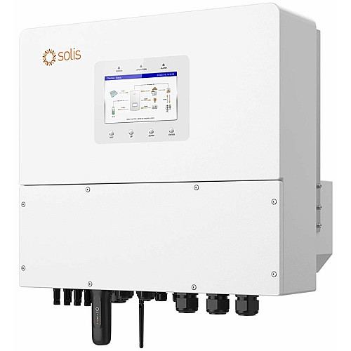 Гибридный инвертор трехфазный Solis S6 20кВт, 4xMPPT, DC, для HV Batteries