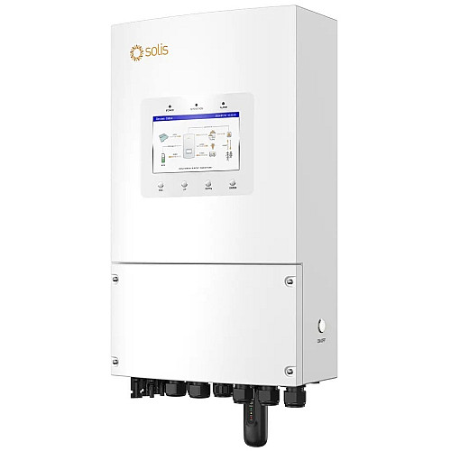 Гибридный инвертор однофазный Solis S6 5кВт, 2xMPPT, DC, для LV Batteries