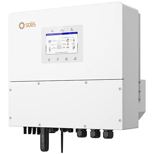 Гібридний інвертор трифазний Solis S6 15кВт, 4xMPPT, DC, для HV Batteries