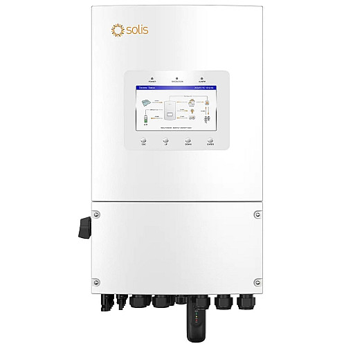 Гибридный инвертор однофазный Solis S6 5кВт, 2xMPPT, DC, для LV Batteries