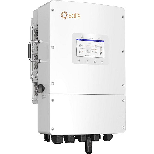 Гибридный инвертор трехфазный Solis S6 12кВт, 2xMPPT, DC, для LV Batteries
