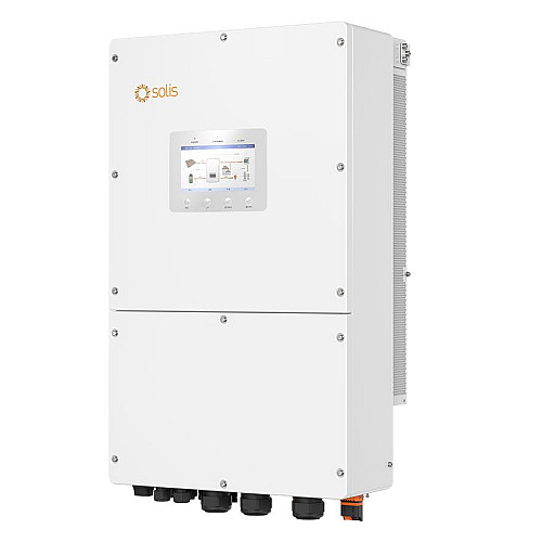 Гібридний інвертор трифазний Solis S6 30кВт, 3xMPPT, DC, для HV Batteries