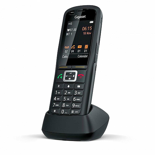 Трубка IP-DECT Gigaset R700H PRO 1xMicro-USB, 1x3.5 мм разъем для гарнитуры, DECT, BT, 2.4