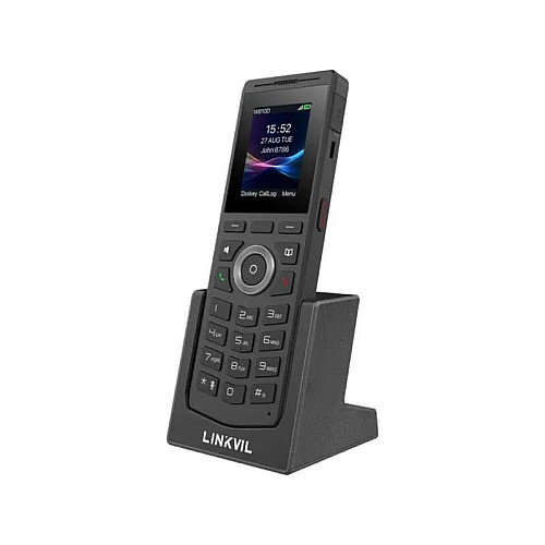 Трубка IP-DECT Fanvil W610D, цветной дисплей 2.0” 240x320 LCD, 4 SIP линии, работа с DECT-базой W710D, подключение гарнитуры через BT5.0 или разъем 3,5 мм