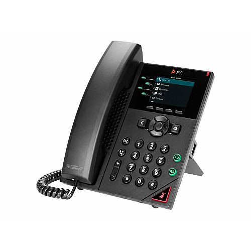 SIP-телефон Poly OBi VVX 250, 4 лінії, PoE, чорний