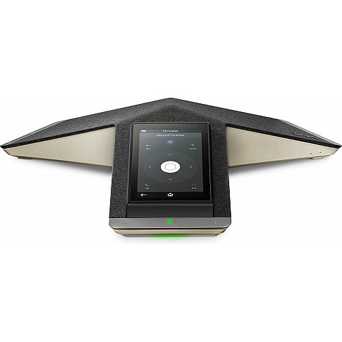 SIP-конференц телефон Poly Trio C60, 3 x Omni Mic, радіус дії 6,1 м, RJ45, USB-A, Micro USB, Bluetooth 4.2, WiFi, PoE, сертифікат Microsoft Teams, сірий