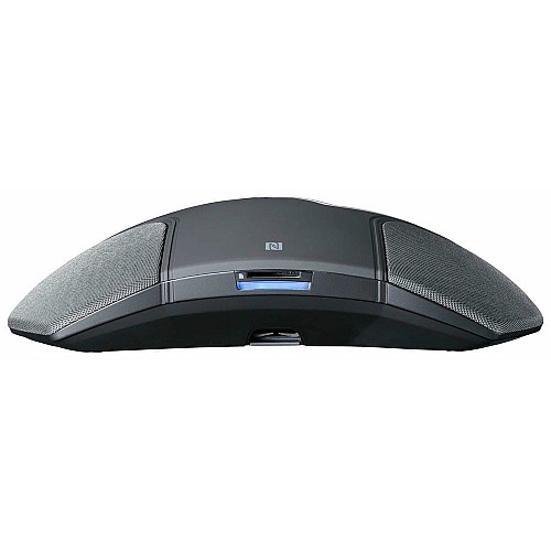 Конференц телефон IP Panasonic KX-HDV800RU 1xFE LAN, 1xUSB Mini-B, 3xRJ11, BT, NFC, SIP, PoE, монохромний дисплей