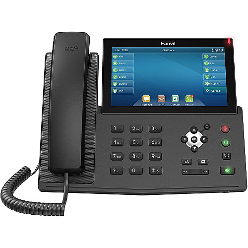 Телефон IP Fanvil X7 2xGE LAN, 1xUSB-A, BT4.2, Wi-Fi, 20 SIP Lines, 127 DSS key, PoE, 7.0