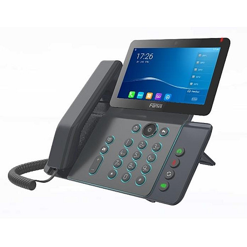 Телефон IP Fanvil V67 2xGE LAN, 1xUSB-A, BT4.2, Wi-Fi, 20 SIP линий, SW Linux, PoE, 7