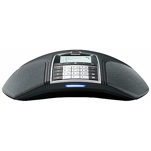 Конференц телефон IP Panasonic KX-HDV800RU 1xFE LAN, 1xUSB Mini-B, 3xRJ11, BT, NFC, SIP, PoE, монохромний дисплей
