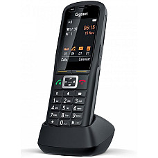 Трубка IP-DECT Gigaset R700H PRO 1xMicro-USB, 1x3.5 мм роз'єм для гарнітури, DECT, BT, 2.4