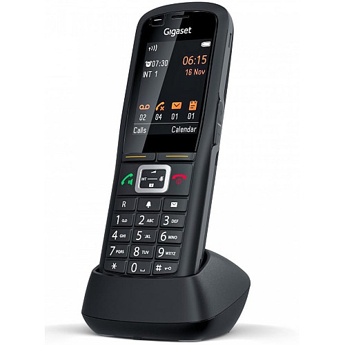 Трубка IP-DECT Gigaset R700H PRO 1xMicro-USB, 1x3.5 мм разъем для гарнитуры, DECT, BT, 2.4