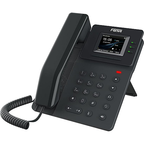 Телефон IP Fanvil V60P 2xFE LAN, 4 SIP line, SW Linux, PoE, 2.4