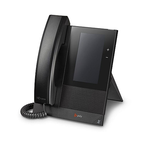 SIP-телефон Poly CCX 400, RJ9, USB, сертификат Microsoft Teams, PoE, черный