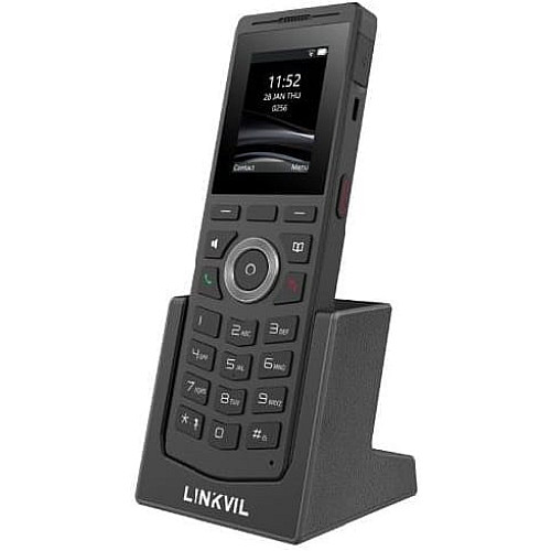 Трубка IP-DECT Fanvil W610D, цветной дисплей 2.0” 240x320 LCD, 4 SIP линии, работа с DECT-базой W710D, подключение гарнитуры через BT5.0 или разъем 3,5 мм