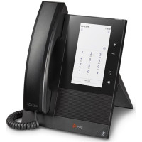 SIP-телефон Poly CCX 400, RJ9, USB, сертификат Microsoft Teams, PoE, черный