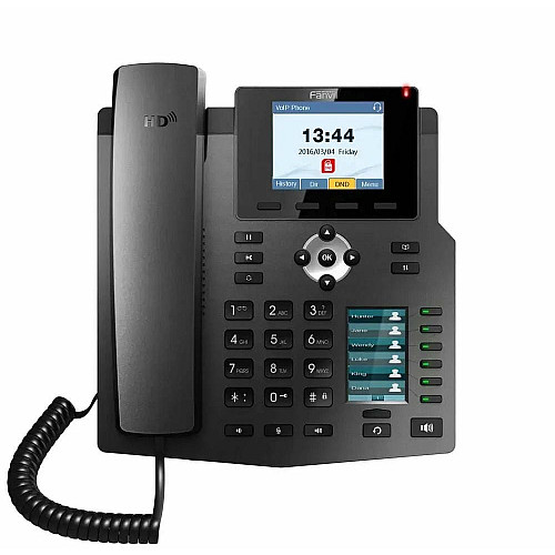 Телефон IP Fanvil X4 2xFE LAN, SIP, VPN, PoE, 2.8