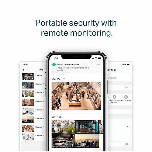 IP-видеорегистратор TP-LINK VIGI NVR1016H 16 каналов, 2xUSB, H265+, 1xHDD, до 10 ТБ
