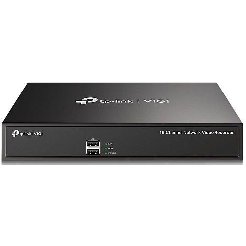 IP-видеорегистратор TP-LINK VIGI NVR1016H 16 каналов, 2xUSB, H265+, 1xHDD, до 10 ТБ