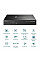 IP-Відеореєстратор TP-LINK VIGI NVR1008H-8MP, 8 каналів Poe, 2xUSB, H265+, 1xHDD, до 16 ТБ, чорний