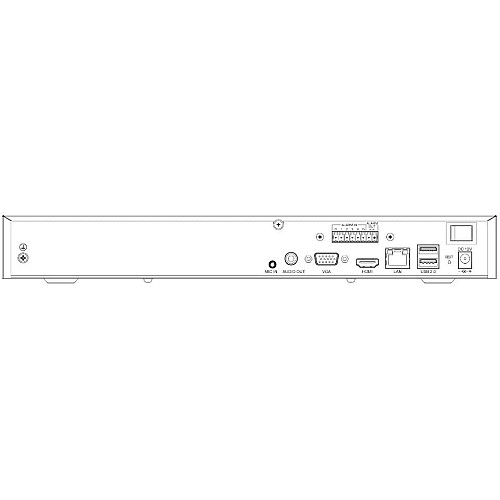 Відеореєстратор Tiandy TC-R3220 Spec:I/B/K/V3.1, 20ch, 2HDD, 4K