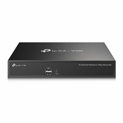 IP-видеорегистратор TP-LINK VIGI NVR1016H 16 каналов, 2xUSB, H265+, 1xHDD, до 10 ТБ