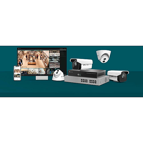 IP-видеорегистратор TP-LINK VIGI NVR1016H 16 каналов, 2xUSB, H265+, 1xHDD, до 10 ТБ