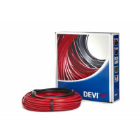 Кабель нагрівальний Devi Deviflex 18T двожильний для систем опалення 7.5м кв, 59м 1075Вт 230В
