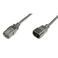 Кабель питания DIGITUS C13 > C14, 1.8м, черный