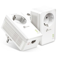Комплект Адаптерiв Powerline TP-LINK TL-PA7017PKIT AV1000, 1xGE, (TL-PA7017 2шт), Розетка