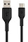 Кабель USB-A > USB-C зарядка/синхронизация Belkin 1м, 15Вт, Type-C, PVC, черный