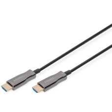 Кабель DIGITUS HDMI UHD 4K, AOC hybrid-fiber, type A M/M, 10м, чорний