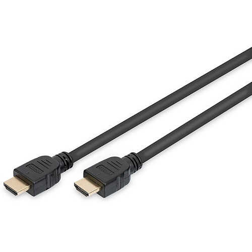 Кабель DIGITUS HDMI (M/M), 8K, Ultra High speed/Ethernet, 2м, чорний