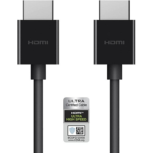 Кабель HDMI (M/M) Belkin 2м, 2.1, High Speed Ethernet, чорний